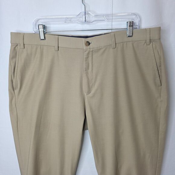 Ralph Lauren Dress Pants Men 38x31 Tan Straight Leg Business Wear - Picture 6 of 9